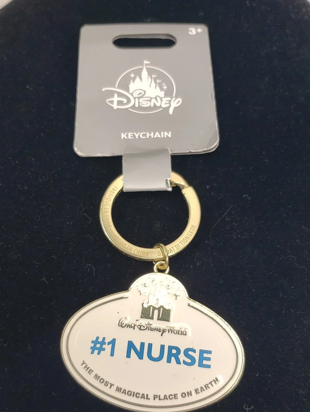 Disney #1 Nurse Keychain NWT